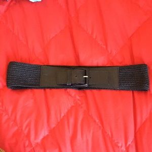 Calvin Klein’s Leather Weave Belt